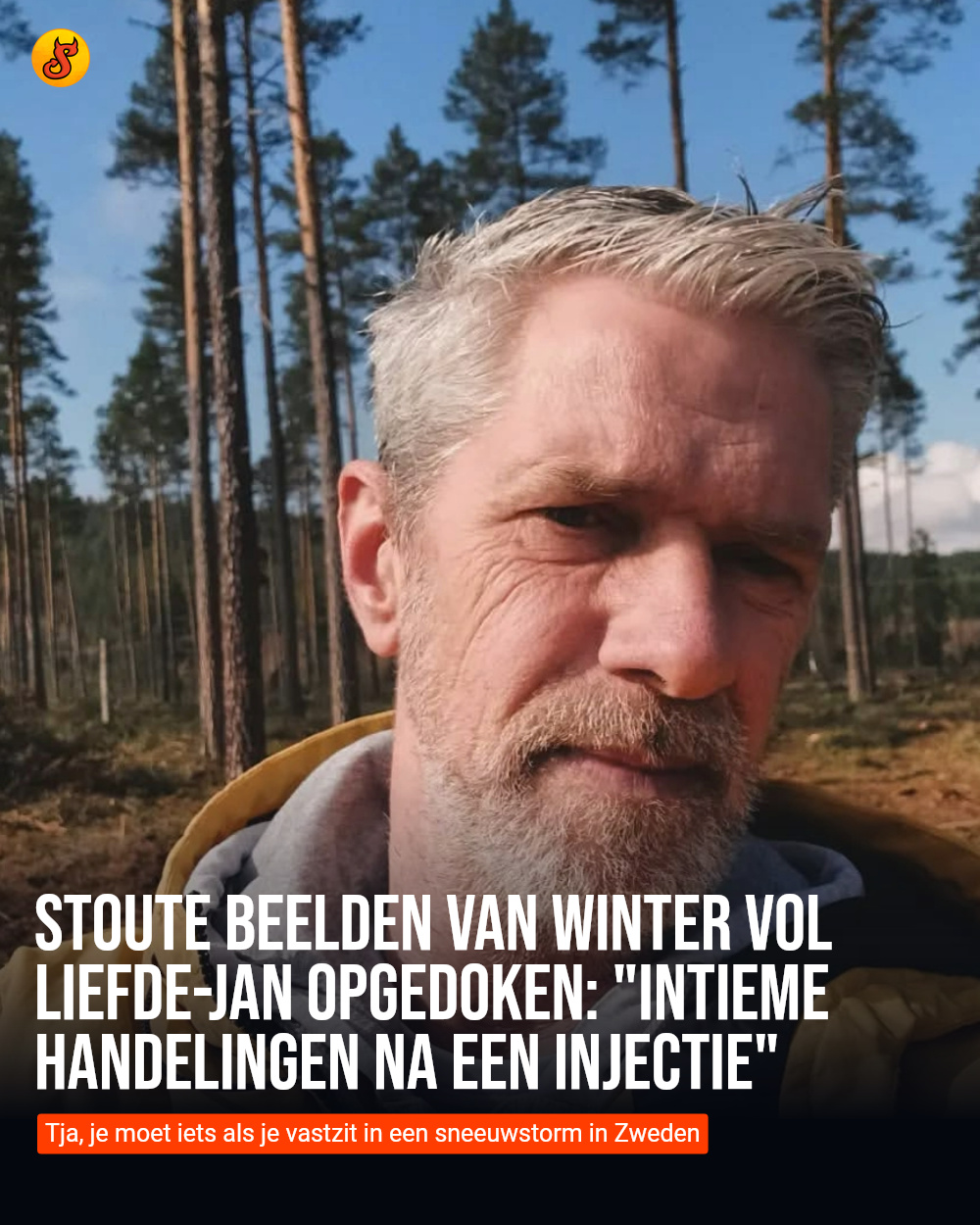 Stoute beelden van Winter Vol Liefde-Jan opgedoken: "Intieme handelingen na een injectie"