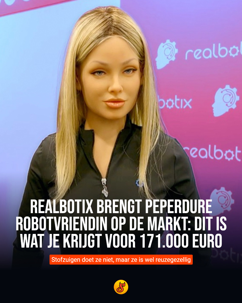 Realbotix brengt peperdure robotvriendin op de markt: dit is wat je krijgt voor 171.000 euro