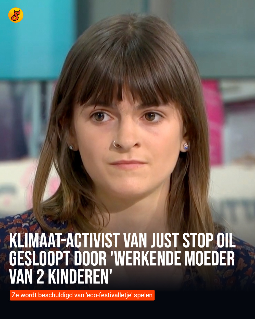 Klimaat-activist van Just Stop Oil gesloopt door 'werkende moeder van 2 kinderen'