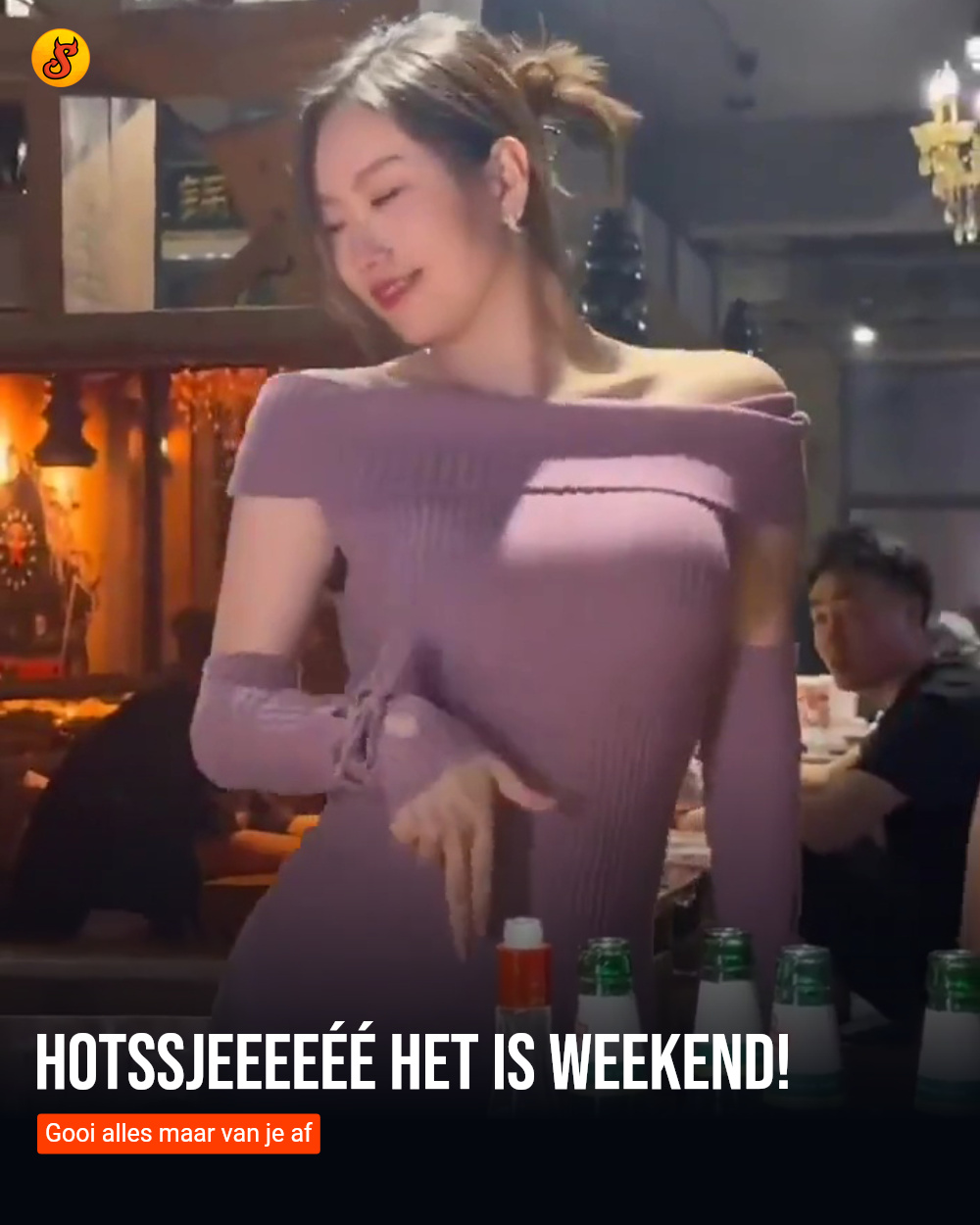 Hotssjeeeeéé het is weekend!