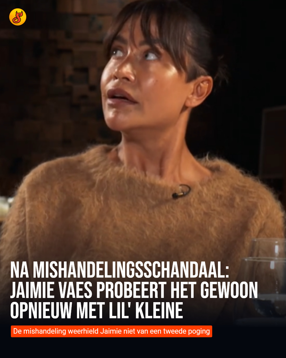 Na mishandelingsschandaal: Jaimie Vaes probeert het gewoon opnieuw met Lil' Kleine