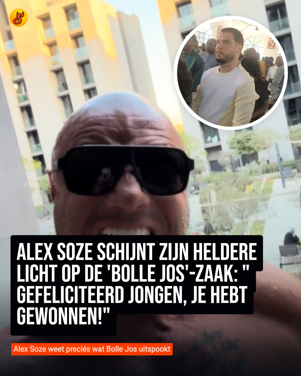 Alex Soze schijnt zijn heldere licht op de 'Bolle Jos'-zaak: "Gefeliciteerd jongen, je hebt gewonnen!"