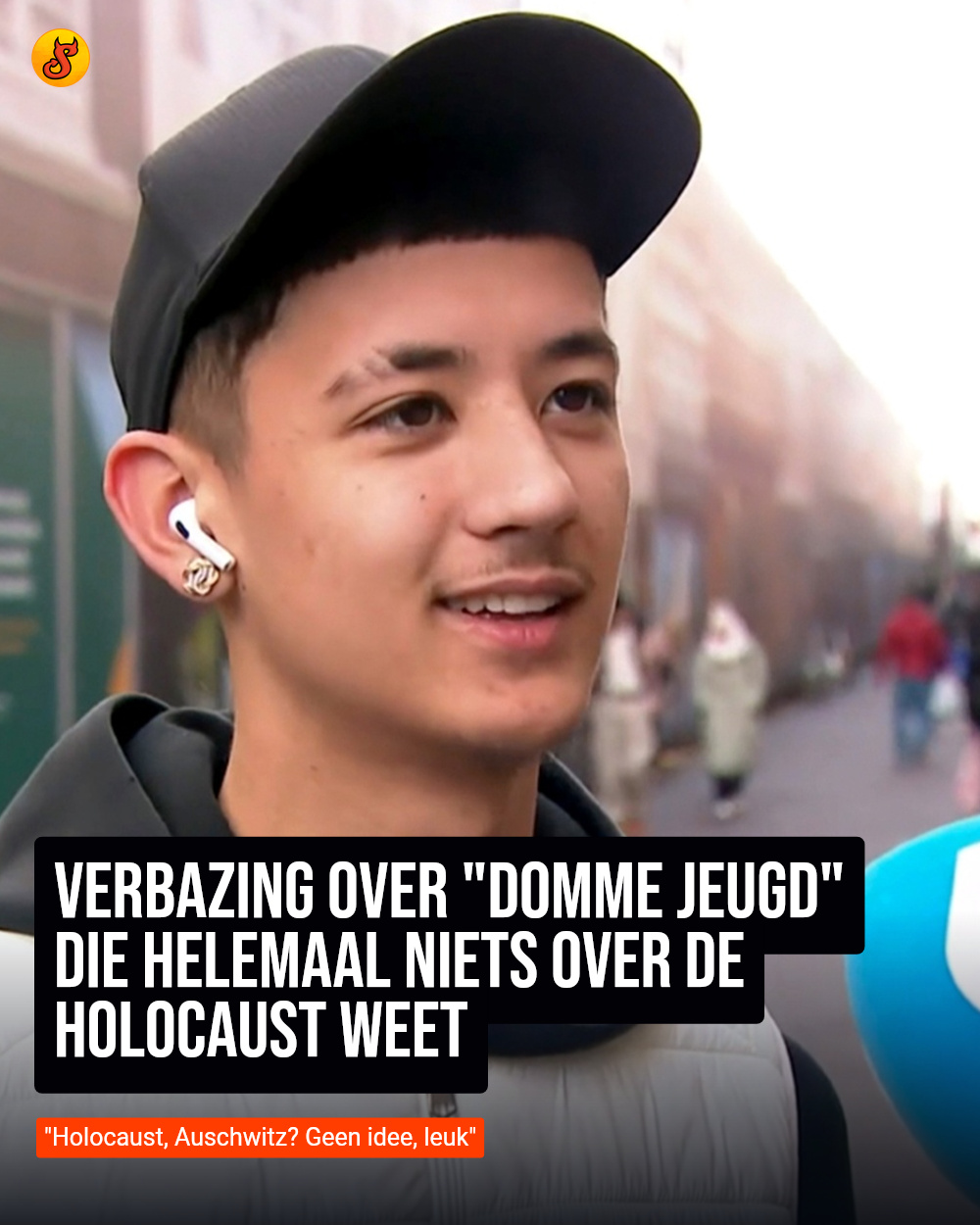 Verbazing over "domme jeugd" die helemaal NIETS over de Holocaust weet