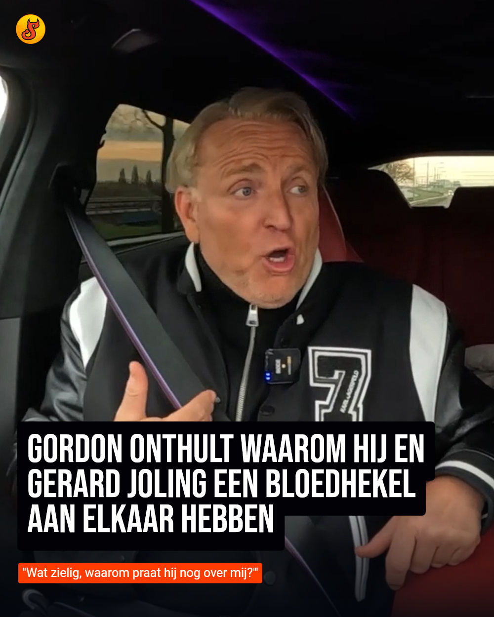 Gordon onthult waarom hij en Gerard Joling een bloedhekel aan elkaar hebben