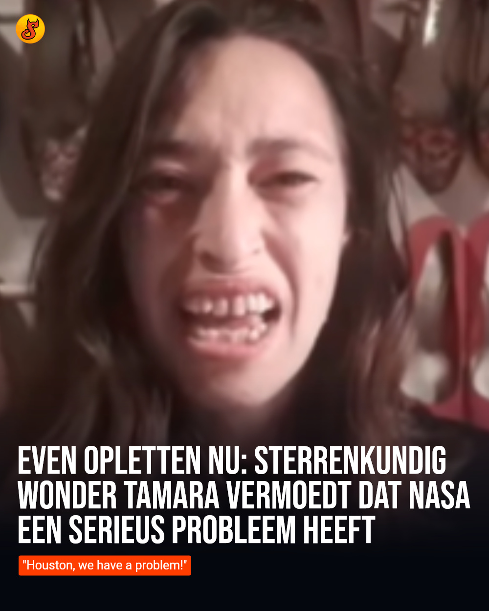 Even opletten nu: Sterrenkundig wonder Tamara vermoedt dat NASA een serieus probleem heeft