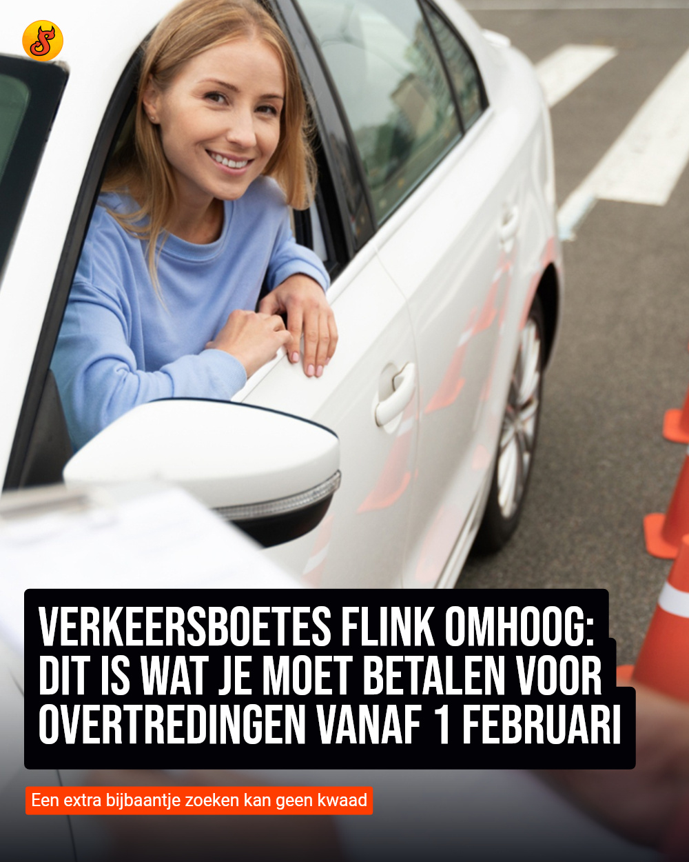 Verkeersboetes flink omhoog: Dit is wat je moet betalen voor overtredingen vanaf 1 februari