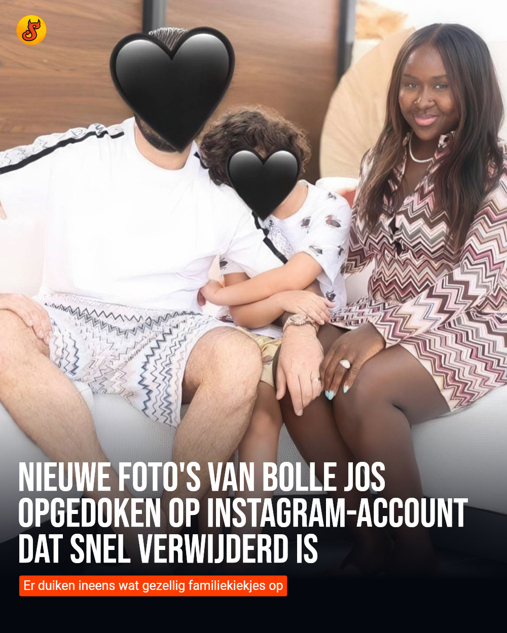 Nieuwe foto's van Bolle Jos opgedoken op Instagram-account dat snel verwijderd is
