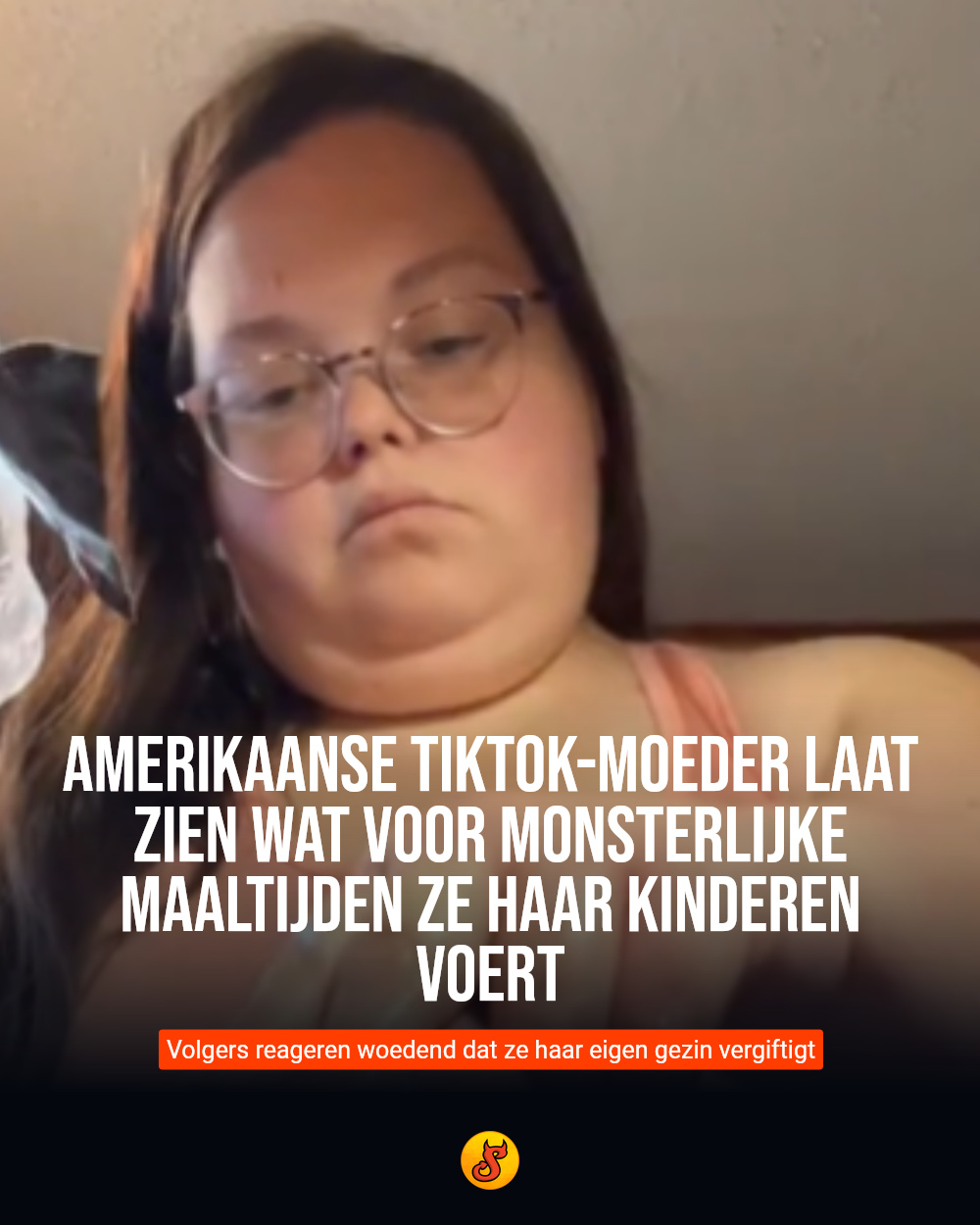 Amerikaanse TikTok-moeder laat zien wat voor monsterlijke maaltijden ze haar kinderen voert