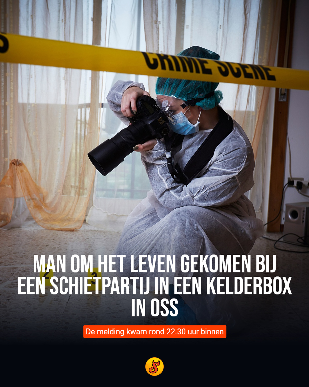 Man om het leven gekomen bij een schietpartij in een kelderbox in Oss