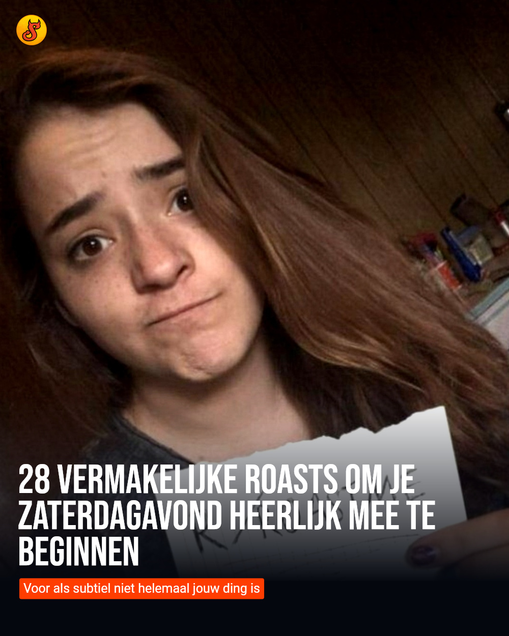 28 vermakelijke roasts om je zaterdagavond heerlijk mee te beginnen