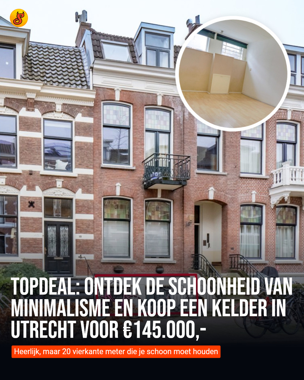 Topdeal: Ontdek de schoonheid van minimalisme en koop een kelder in Utrecht voor €145.000,-