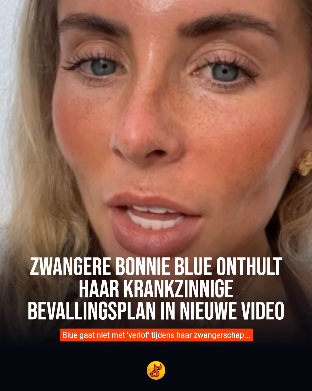 Zwangere Bonnie Blue onthult haar krankzinnige bevallingsplan in nieuwe video