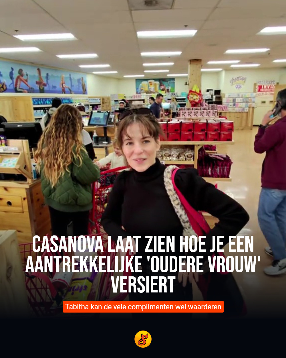 Casanova laat zien hoe je een aantrekkelijke 'oudere vrouw' versiert