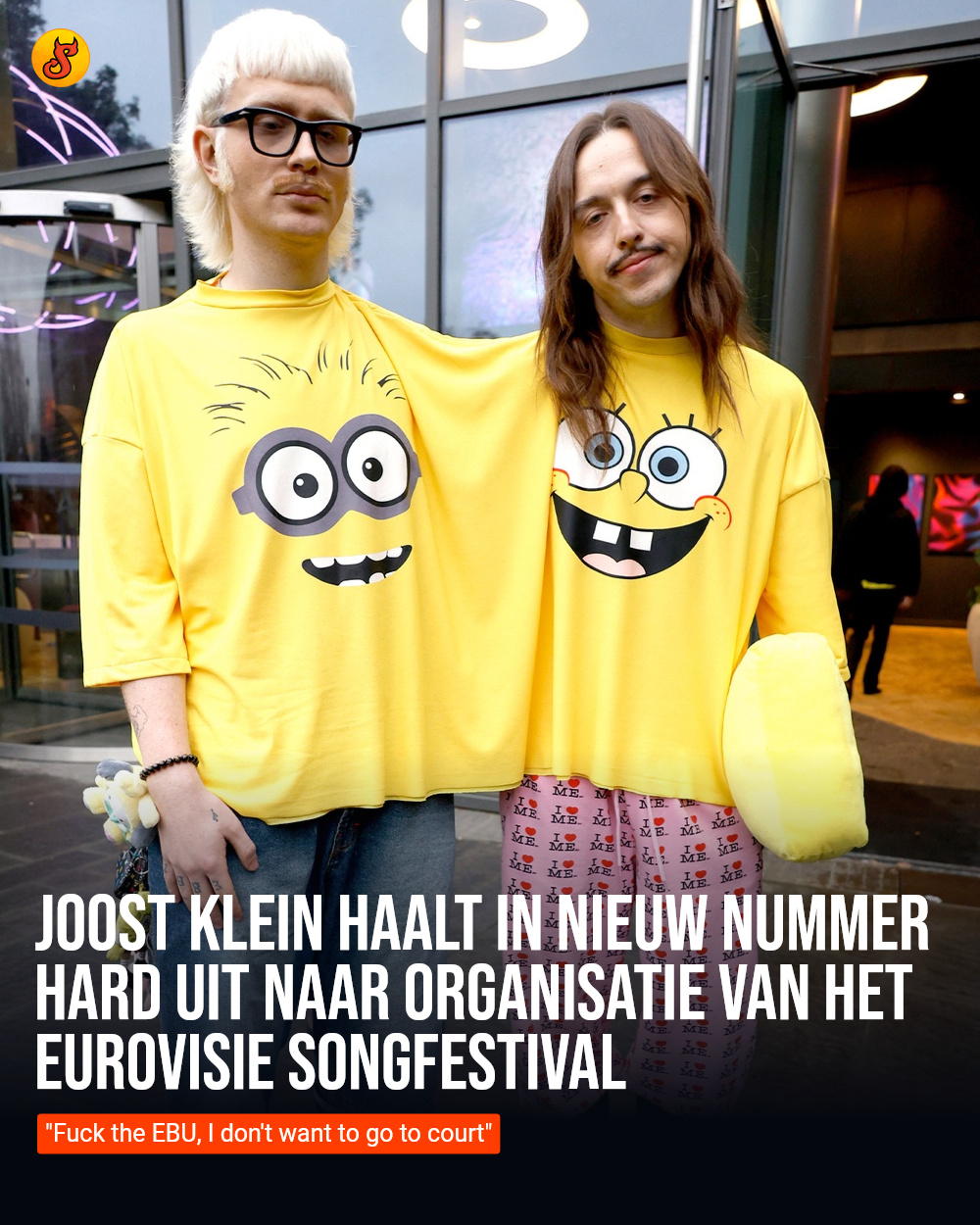 Joost Klein haalt in nieuw nummer hard uit naar organisatie van het Eurovisie Songfestival