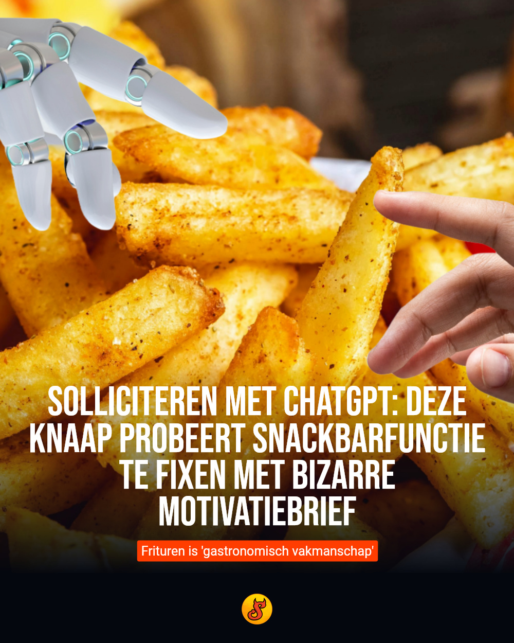 Solliciteren met ChatGPT: Deze knaap probeert snackbarfunctie te fixen met bizarre motivatiebrief