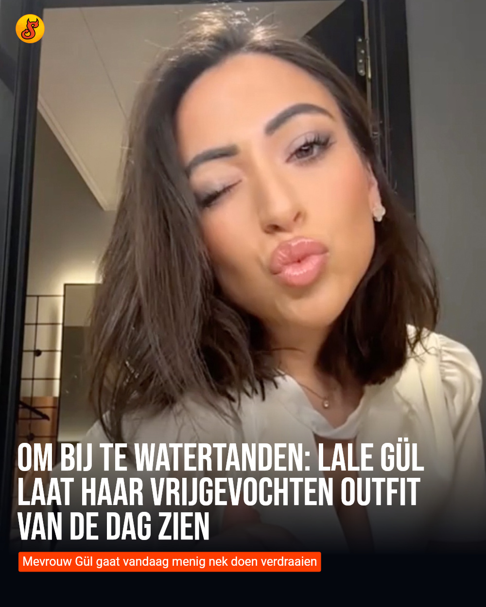 Om bij te watertanden: Lale Gül laat haar vrijgevochten outfit van de dag zien