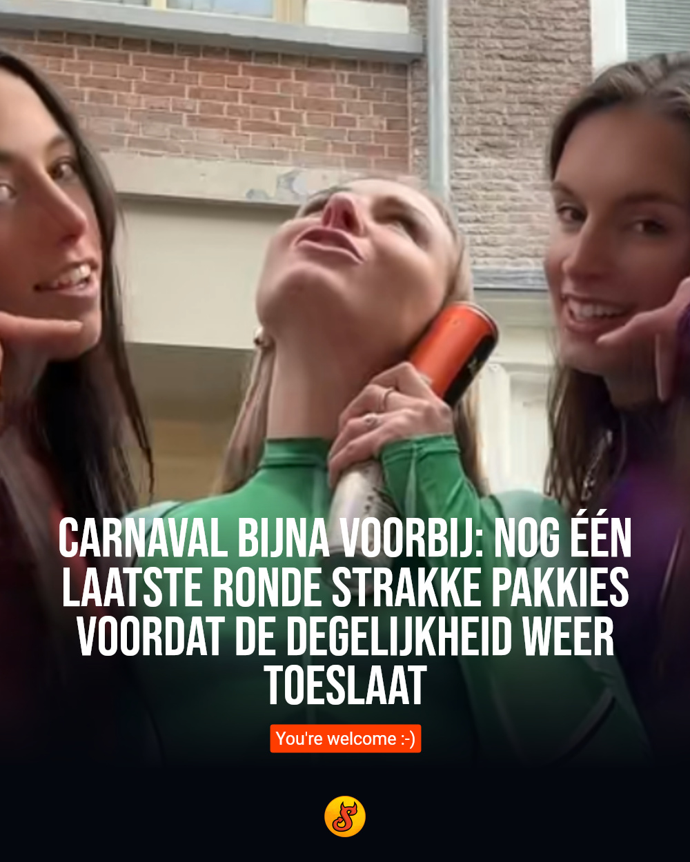 Carnaval bijna voorbij: Nog één laatste ronde strakke pakkies voordat de degelijkheid weer toeslaat