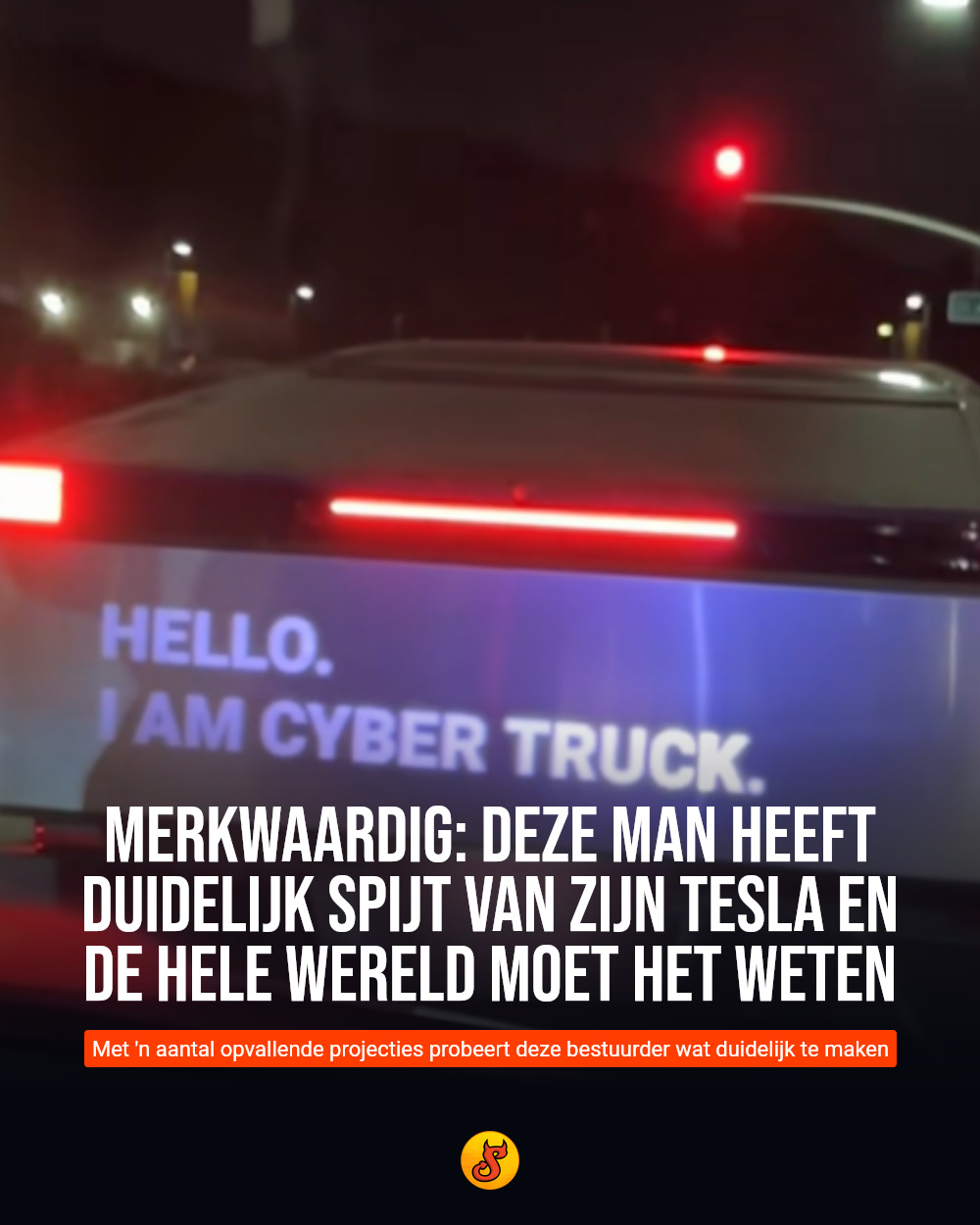 Merkwaardig: Deze man heeft duidelijk spijt van zijn Tesla en de hele wereld MOET het weten