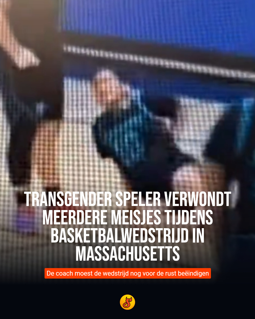 Transgender speler verwondt meerdere meisjes tijdens basketbalwedstrijd in Massachusetts