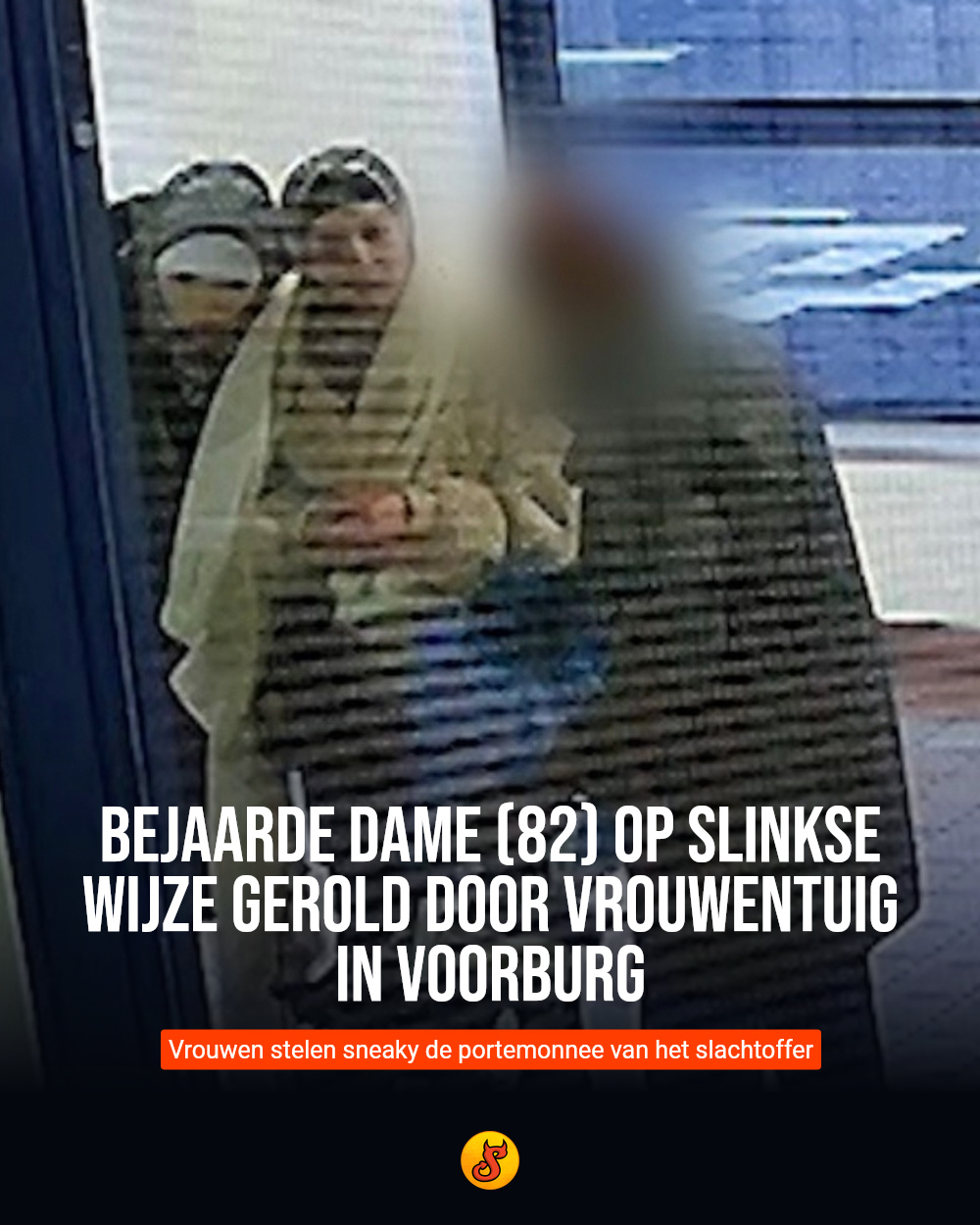 Bejaarde dame (82) op slinkse wijze gerold door vrouwentuig in Voorburg
