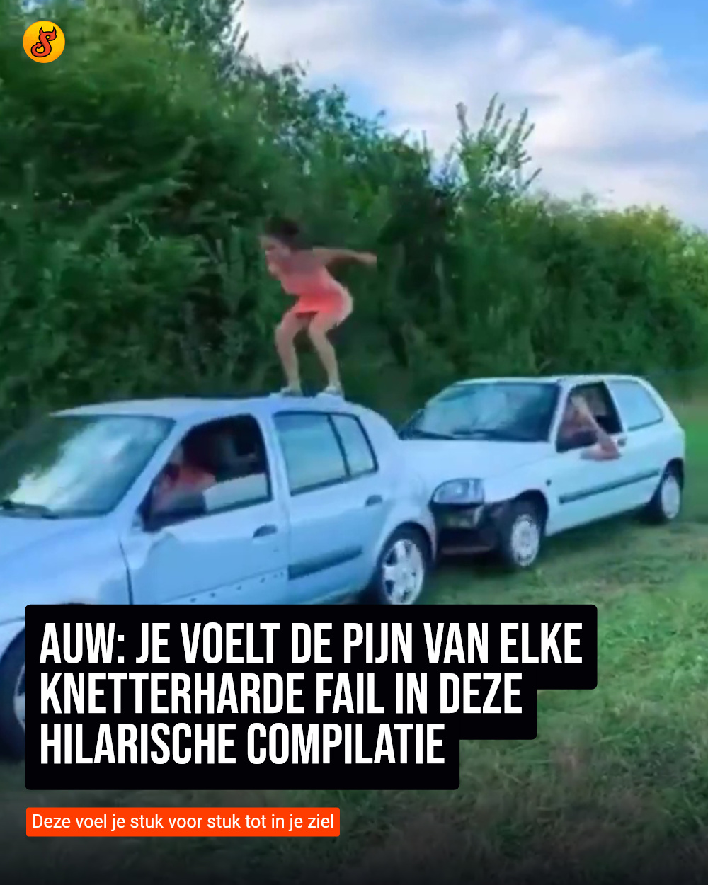 AUW: Je voelt de pijn van elke knetterharde fail in deze hilarische compilatie