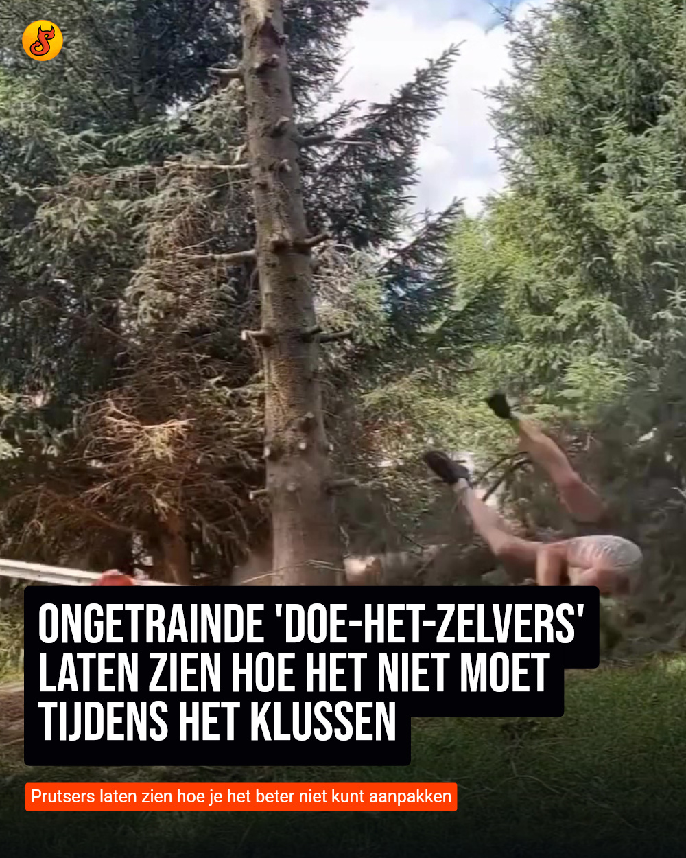 Ongetrainde 'doe-het-zelvers' laten zien hoe het NIET moet tijdens het klussen