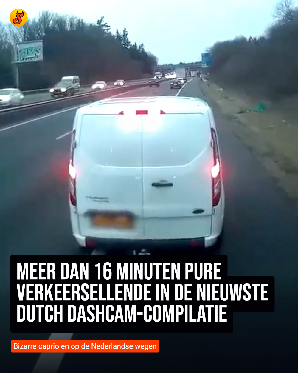 Meer dan 16 minuten pure verkeersellende in de nieuwste Dutch Dashcam-compilatie