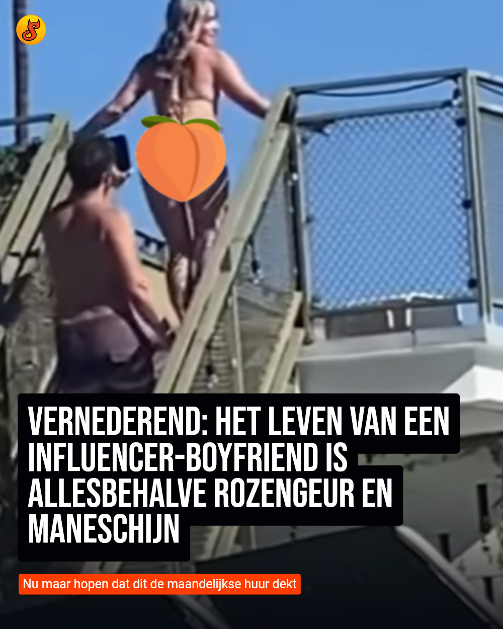 Vernederend: Het leven van een influencer-boyfriend is allesbehalve rozengeur en maneschijn
