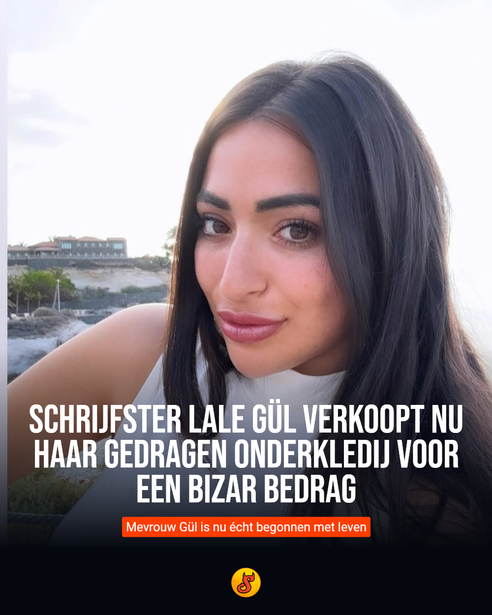 Schrijfster Lale Gül verkoopt nu haar gedragen onderkledij voor een bizar bedrag
