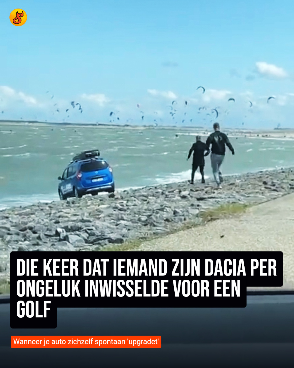 Die keer dat iemand zijn Dacia per ongeluk inwisselde voor een Golf