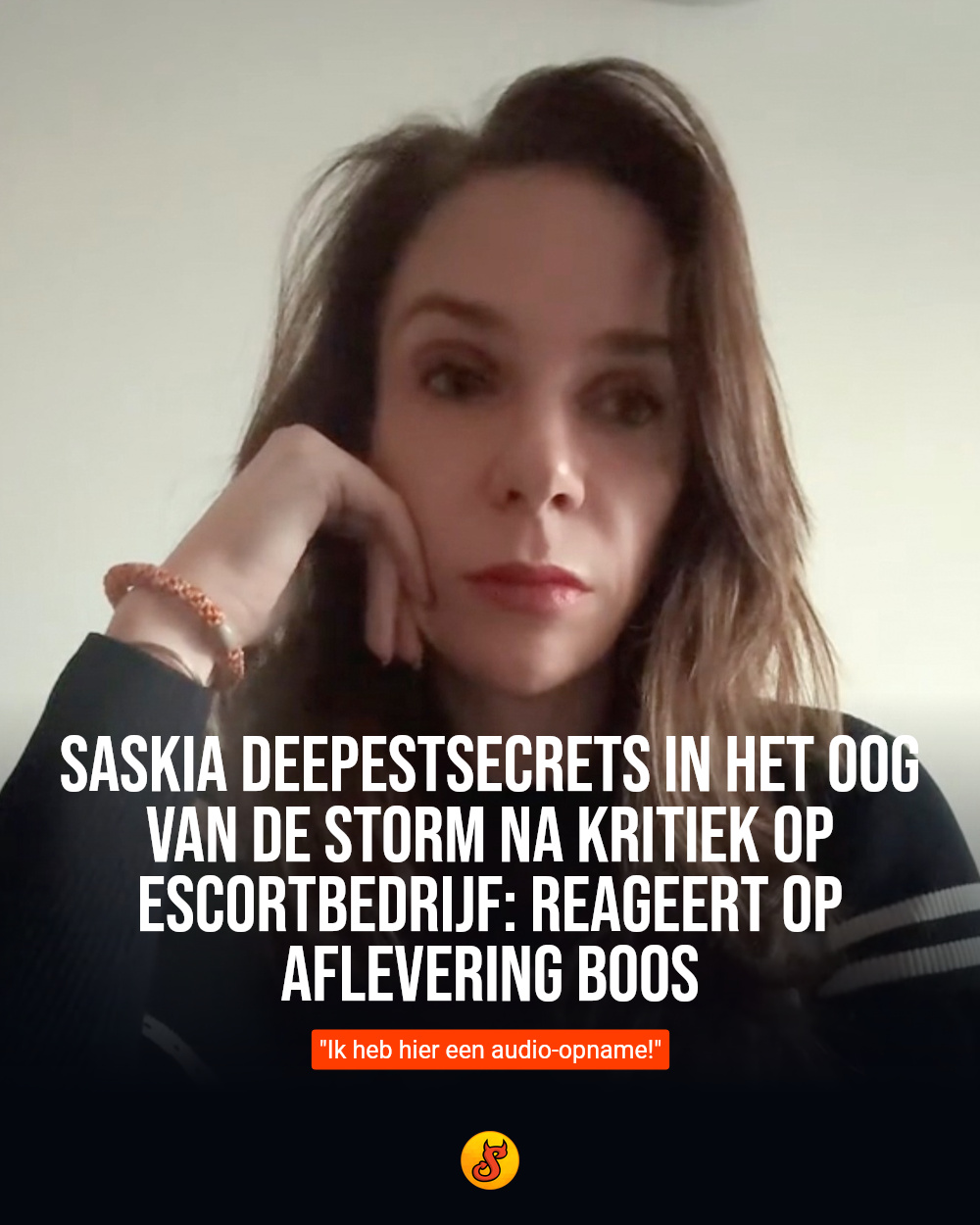 Saskia Deepestsecrets in het oog van de storm na kritiek op escortbedrijf: reageert op aflevering BOOS