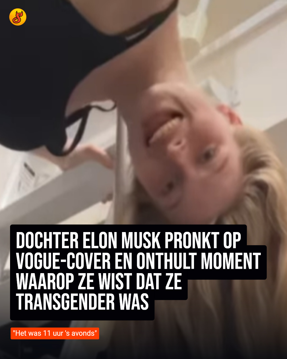Dochter Elon Musk pronkt op Vogue-cover en onthult moment waarop ze wist dat ze transgender was