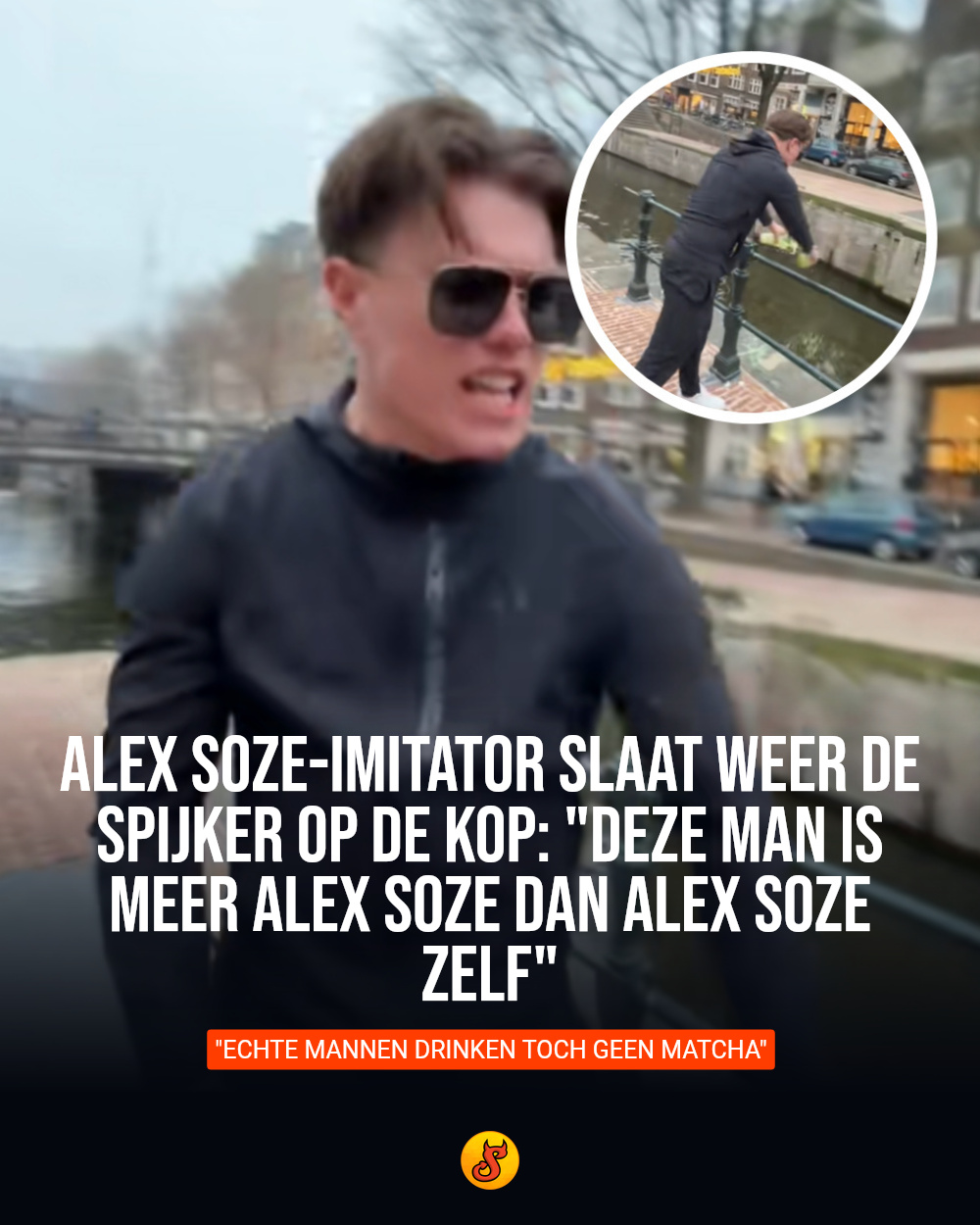 Alex Soze-imitator slaat weer de spijker op de kop: "Deze man is meer Alex Soze dan Alex Soze zelf"