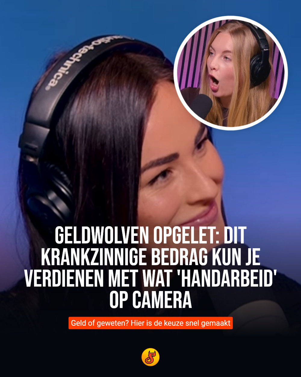 Geldwolven opgelet: Dit krankzinnige bedrag kun je verdienen met wat 'handarbeid' op camera