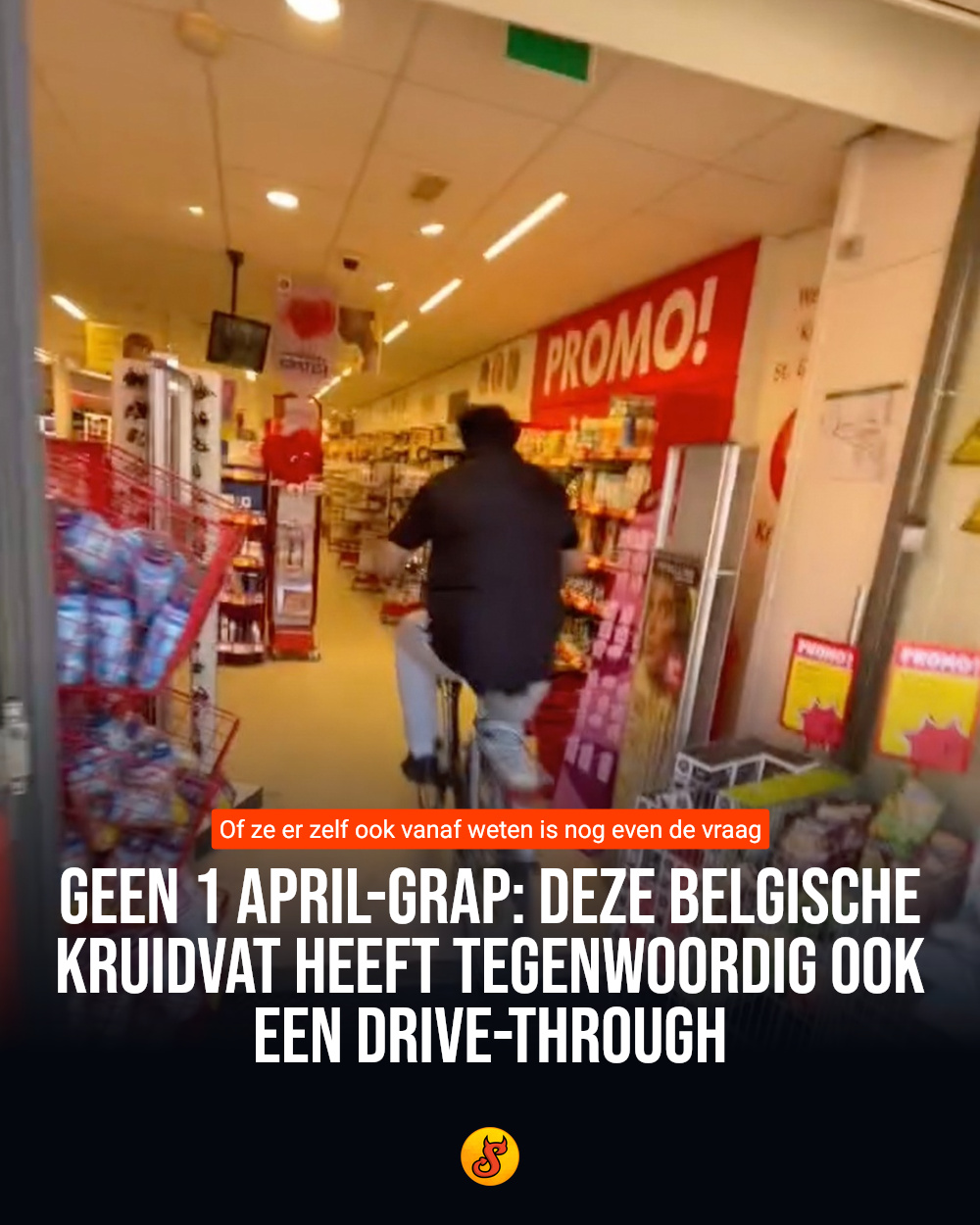 Geen 1 april-grap: Deze Belgische Kruidvat heeft tegenwoordig ook een drive-through