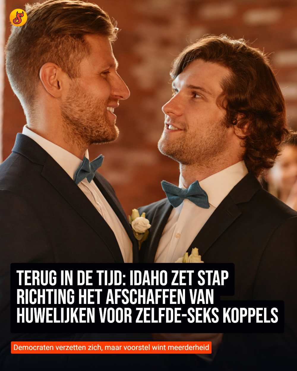 Terug in de tijd: Idaho zet stap richting het afschaffen van huwelijken voor zelfde-seks koppels