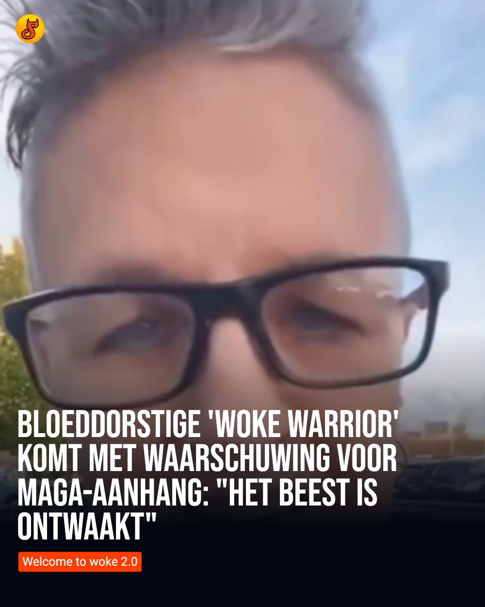 Bloeddorstige 'woke warrior' komt met waarschuwing voor MAGA-aanhang: "Het beest is ontwaakt"