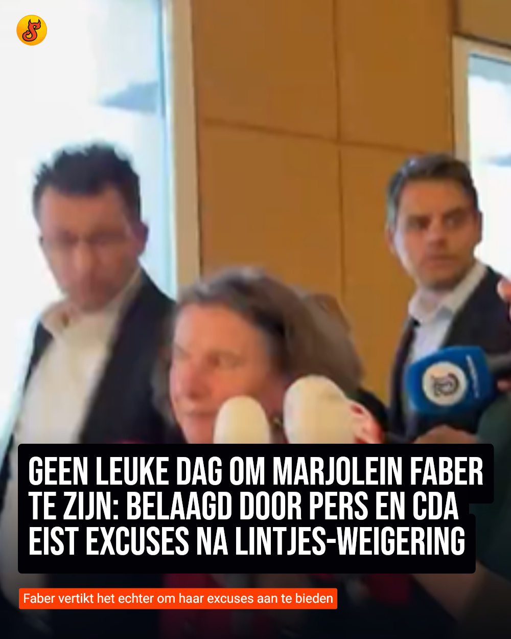Geen leuke dag om Marjolein Faber te zijn: belaagd door pers en CDA eist excuses na lintjes-weigering