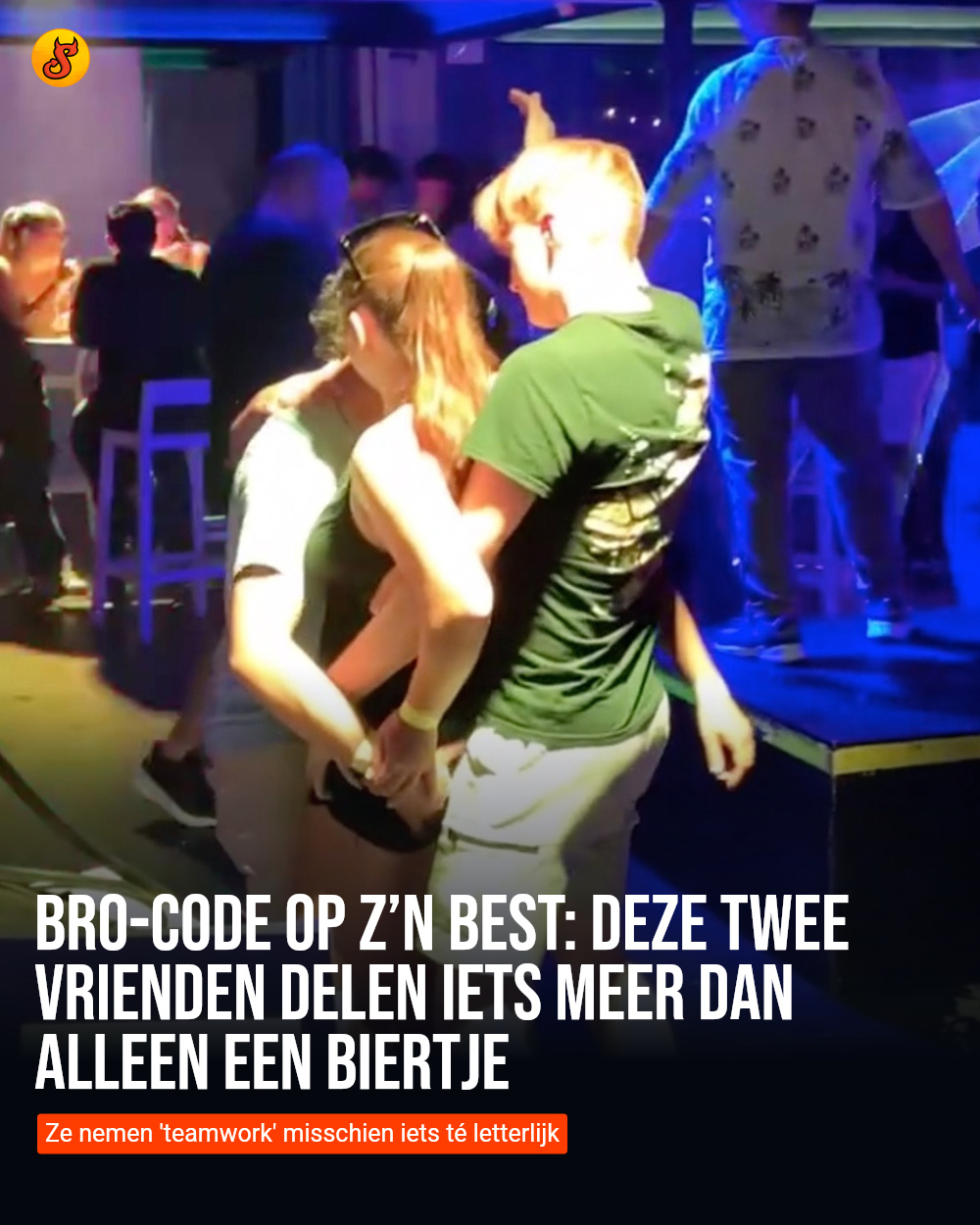 Bro-code op z’n best: Deze twee vrienden delen iets meer dan alleen een biertje