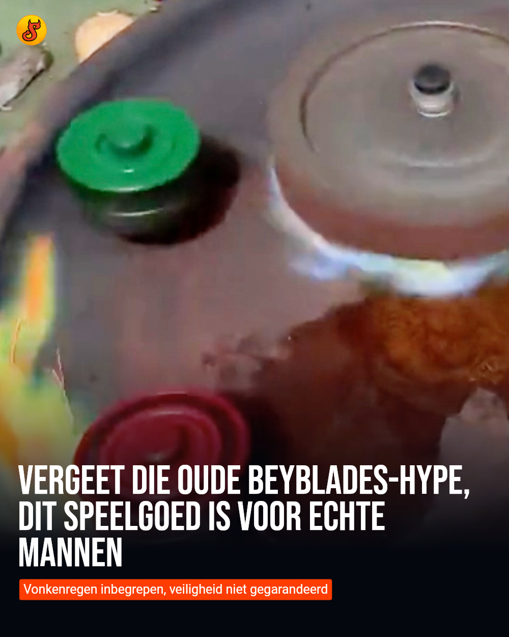Vergeet die oude Beyblades-hype, dit speelgoed is voor echte mannen