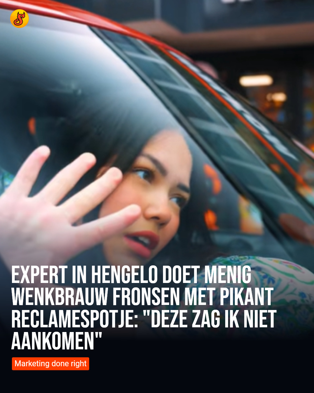 Expert in Hengelo doet menig wenkbrauw fronsen met pikant reclamespotje: "Deze zag ik niet aankomen"
