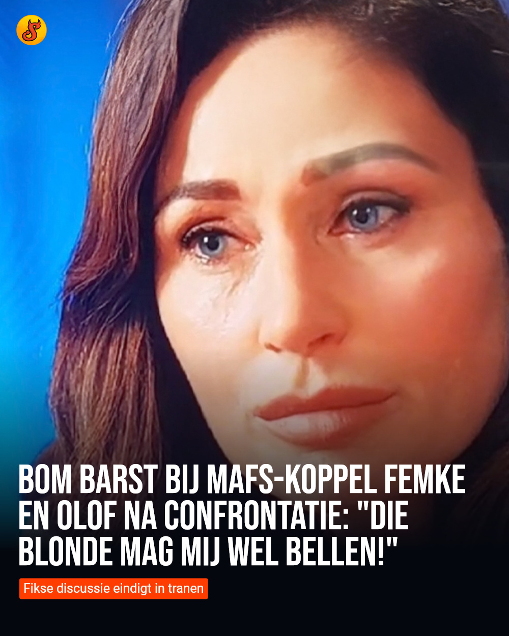 Bom barst bij MAFS-koppel Femke en Olof na confrontatie: "Die blonde mag mij wel bellen!"