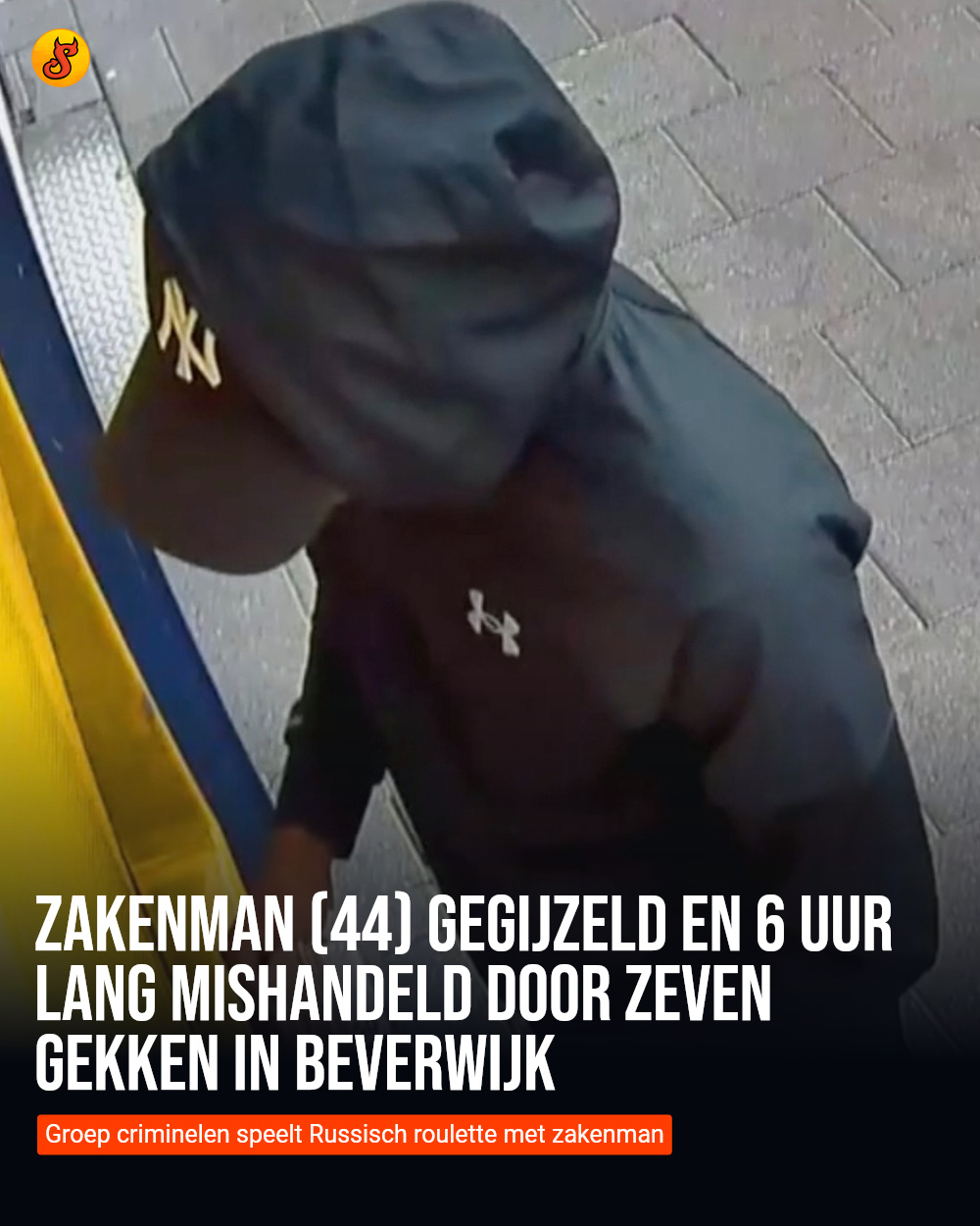 Zakenman (44) gegijzeld en 6 uur lang mishandeld door zeven gekken in Beverwijk
