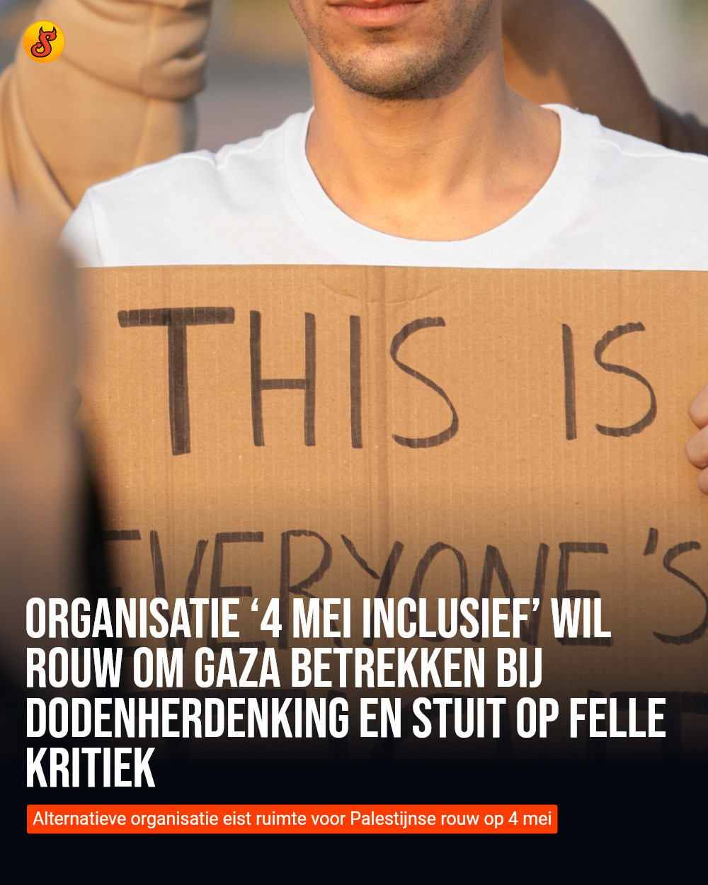 Organisatie ‘4 Mei Inclusief’ wil rouw om Gaza betrekken bij Dodenherdenking en stuit op felle kritiek