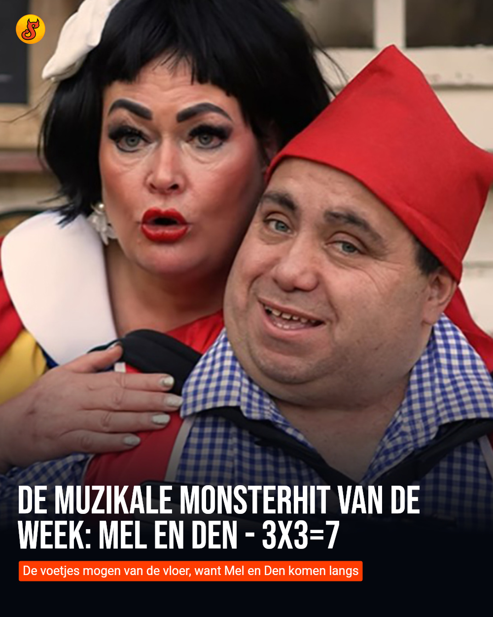 De muzikale monsterhit van de week: Mel en Den - 3x3=7