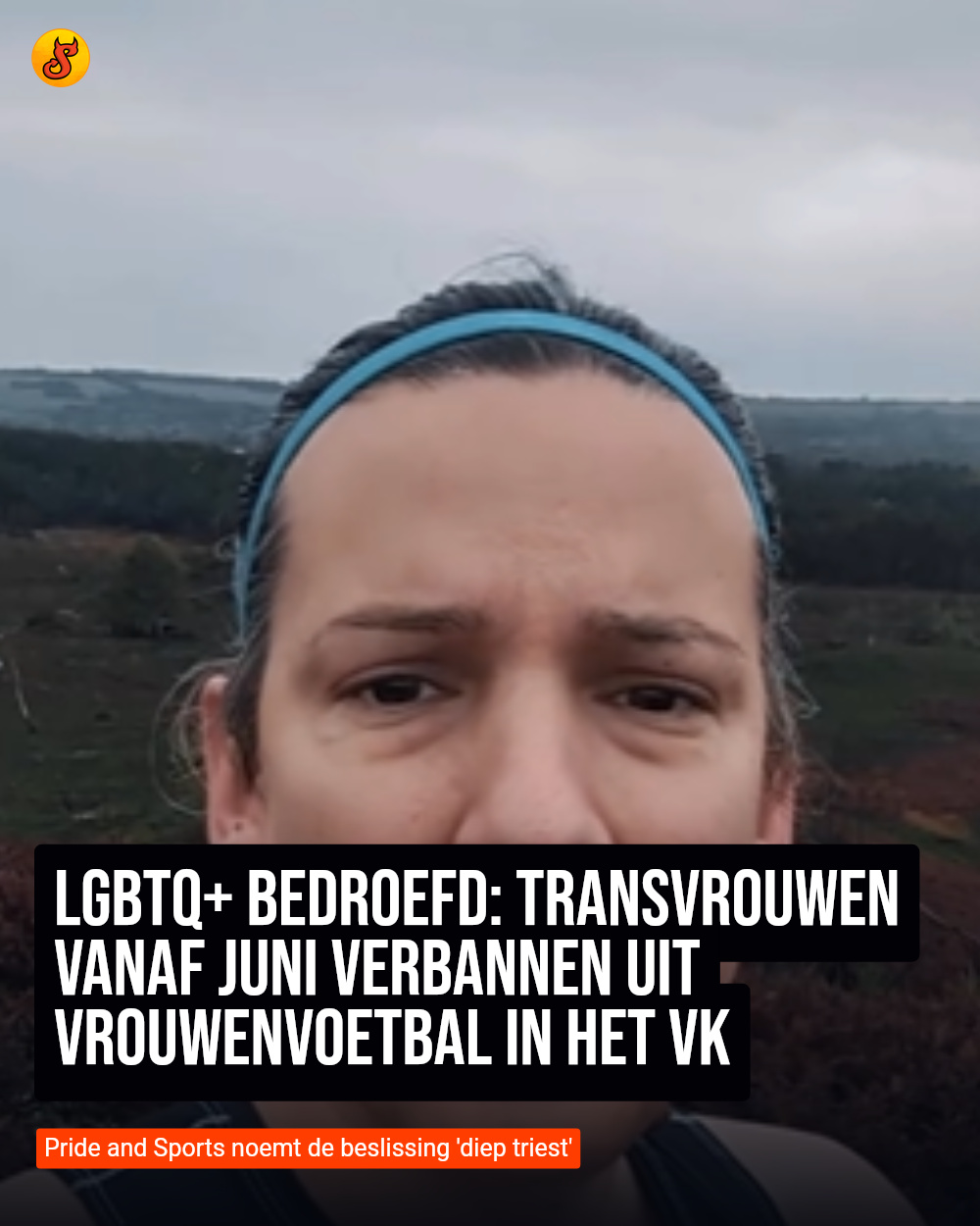 LGBTQ+ bedroefd: Transvrouwen vanaf juni verbannen uit vrouwenvoetbal in het VK