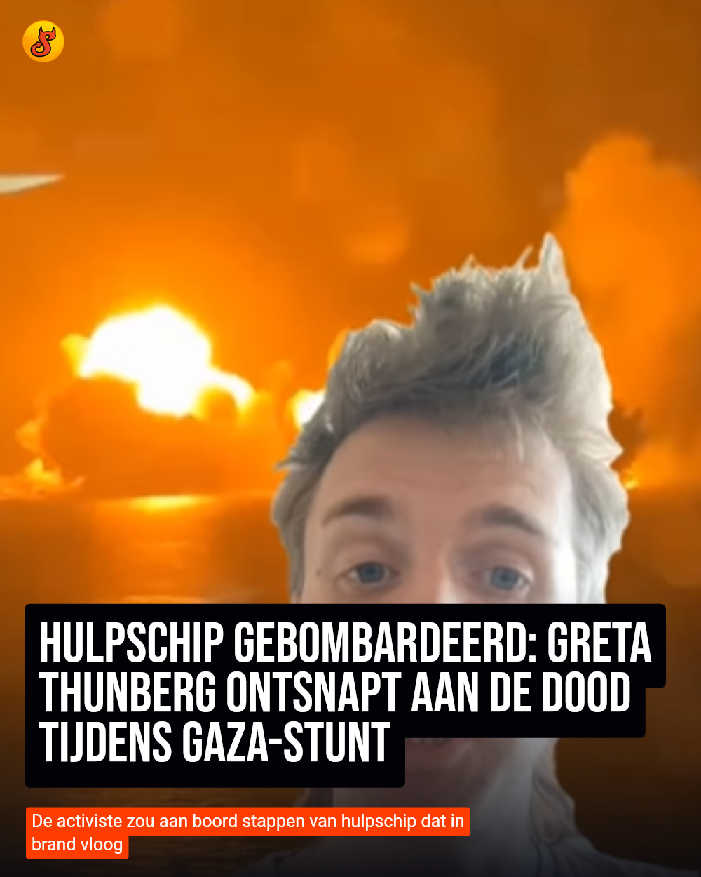 Hulpschip gebombardeerd: Greta Thunberg ontsnapt aan de dood tijdens Gaza-stunt
