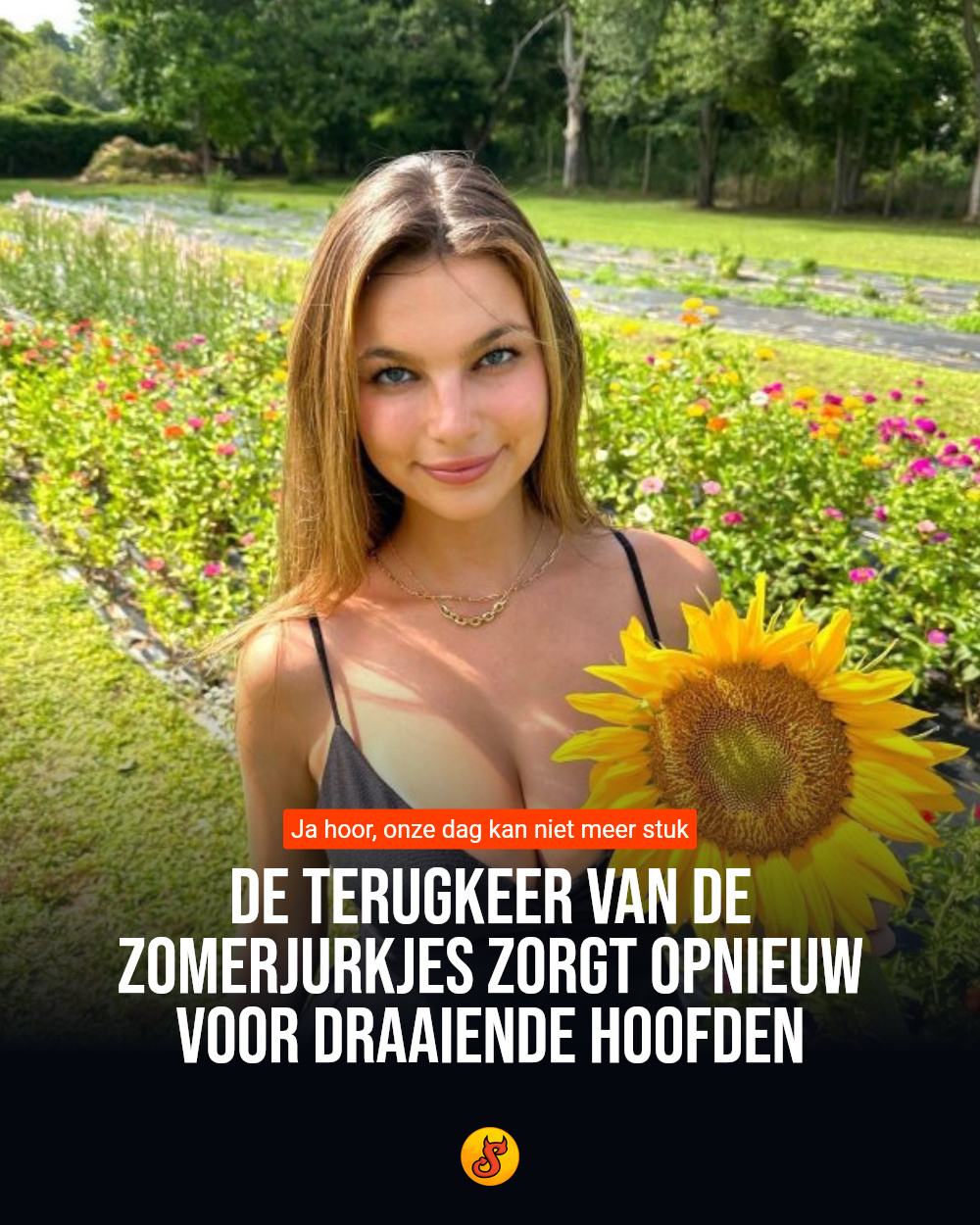 De terugkeer van de zomerjurkjes zorgt opnieuw voor draaiende hoofden
