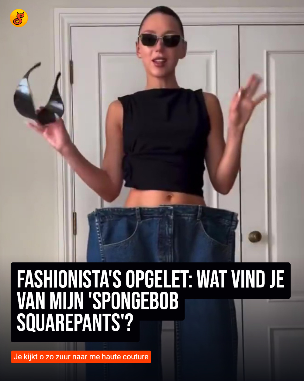 Fashionista's opgelet: Wat vind je van mijn 'SpongeBob SquarePants'?