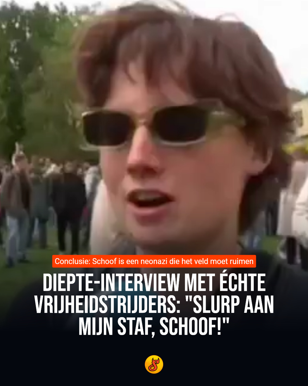 Diepte-interview met échte vrijheidstrijders: "Slurp aan mijn staf, Schoof!"